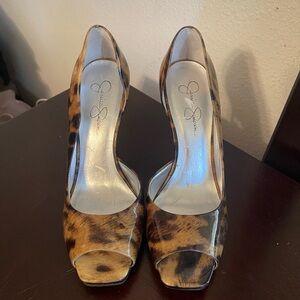 Cheetah Jessica Simpson Heels